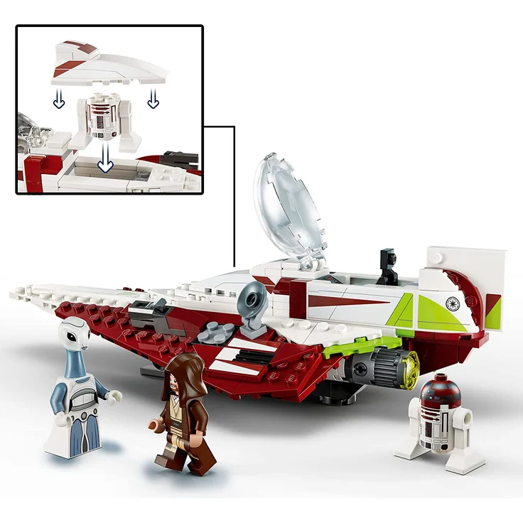 LEGO Star Wars 75333 'Obi-Wan Kenobis Jedi Starfighter', 282 Teile, ab 7 Jahren – Bild 4