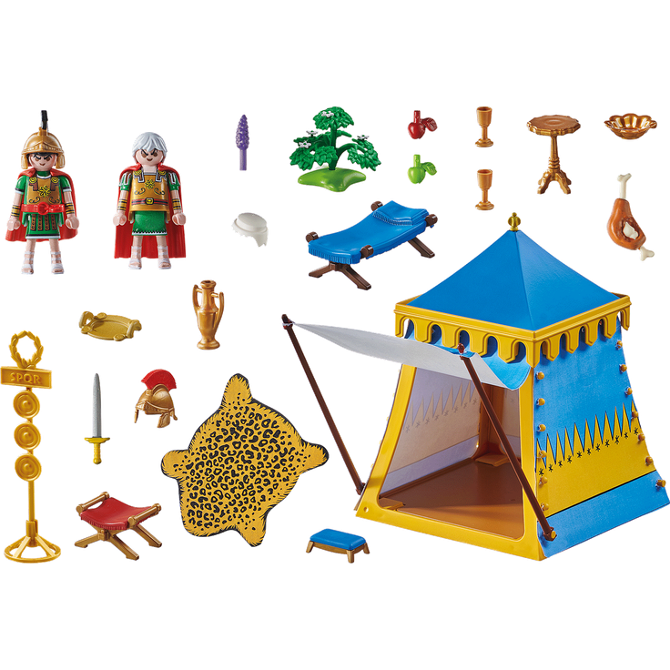 Playmobil Asterix 71015 'Asterix: Anführerzelt mit Generälen', 52 Teile, ab 5 Jahren – Bild 3