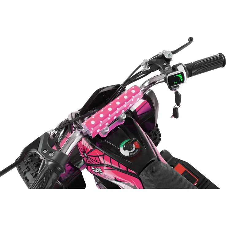 Elektro Quad Miniquad Kinder Racer 1000 Watt Pocket Kinderquad Pocketbike ATV (Schwarz/Pink) – Bild 4