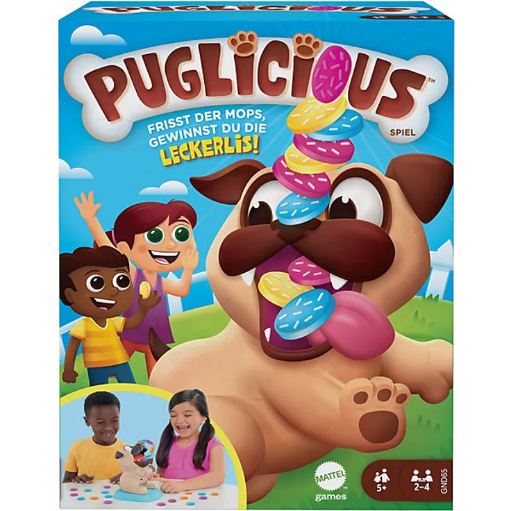 Mattel Games - Puglicious - Kinderspiel