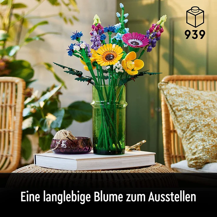 LEGO Icons 10313 'Wildblumenstrauß', 939 Teile, ab 18 Jahren – Bild 16