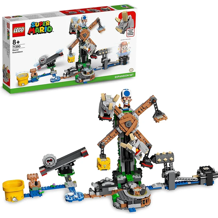 LEGO Super Mario 71390 'Reznors Absturz - Erweiterungsset', 862 Teile, ab 8 Jahren – Bild 1