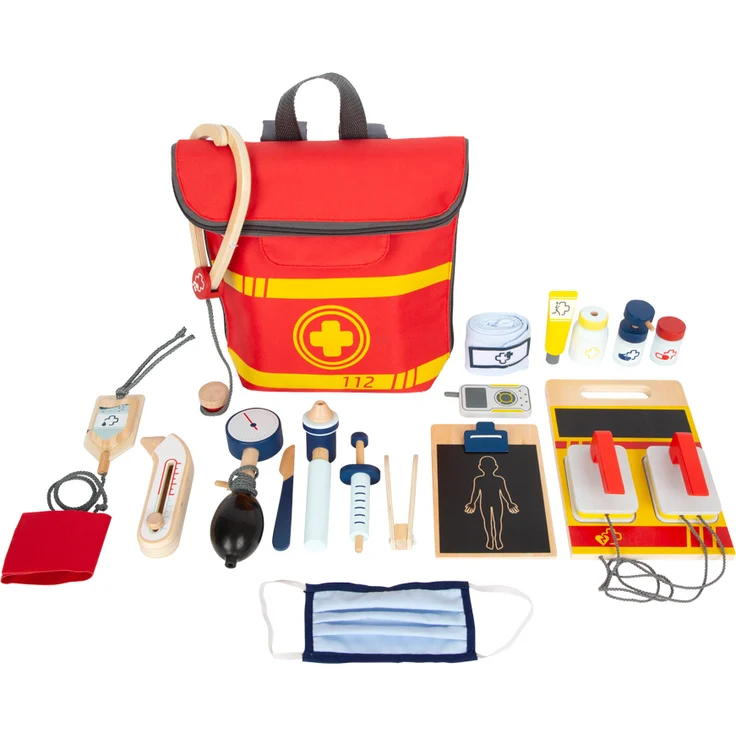Small Foot 'Notarztrucksack', 18 Teile, ab 3 Jahren – Bild 1