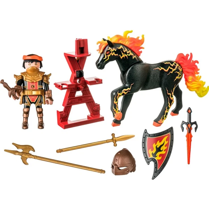 PLAYMOBIL Novelmore 71213 Burnham Raiders 'Feuerritter', 16 Teile, ab 4 Jahren – Bild 3