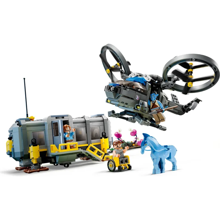 LEGO Avatar 75573 'Schwebende Berge: Site 26 und RDA Samson', 887 Teile, ab 9 Jahren – Bild 3
