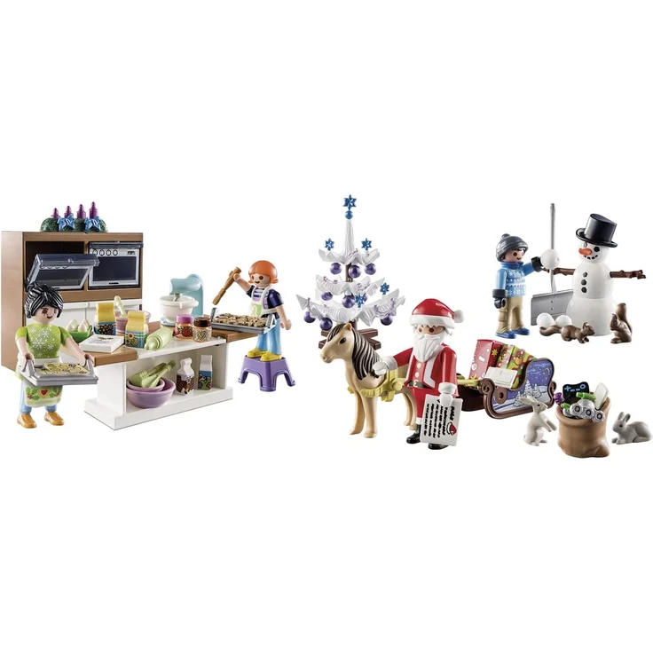 PLAYMOBIL City Life 71088 'Adventskalender Weihnachtsbacken', 56 Teile, ab 4 Jahren - Preisvergleich – Bild 2