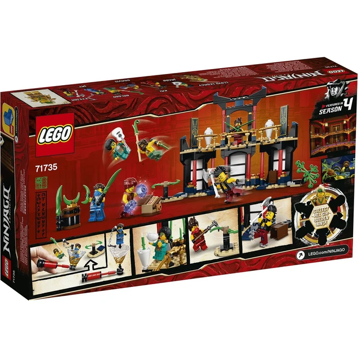 LEGO NINJAGO 71735 'Turnier der Elemente', 283 Teile, ab 6 Jahren – Bild 4