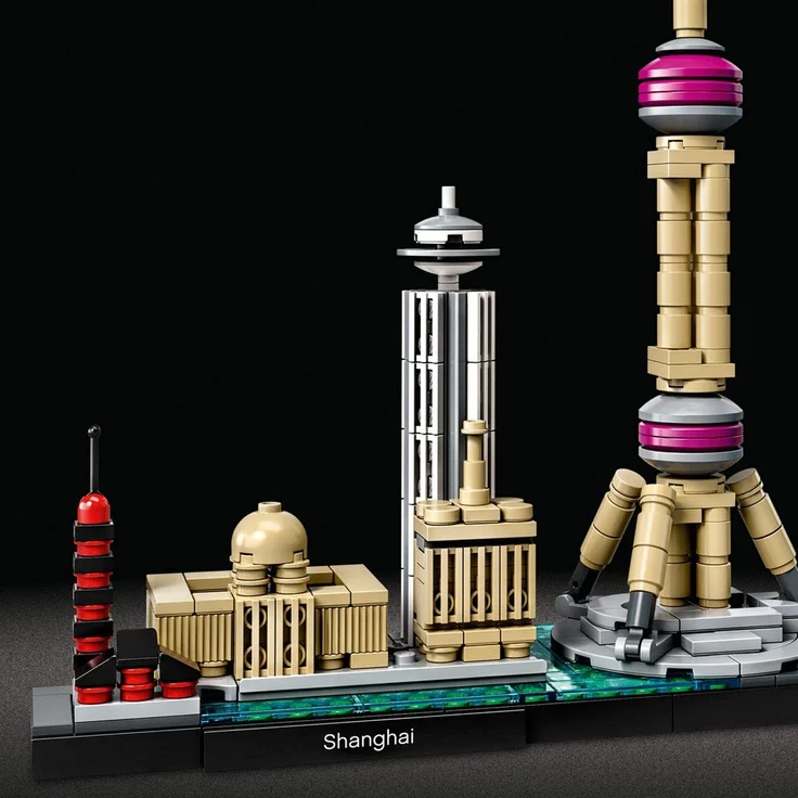 LEGO Architecture 21039 'Shanghai', 597 Teile, ab 12 Jahren, Sammlermodell – Bild 5