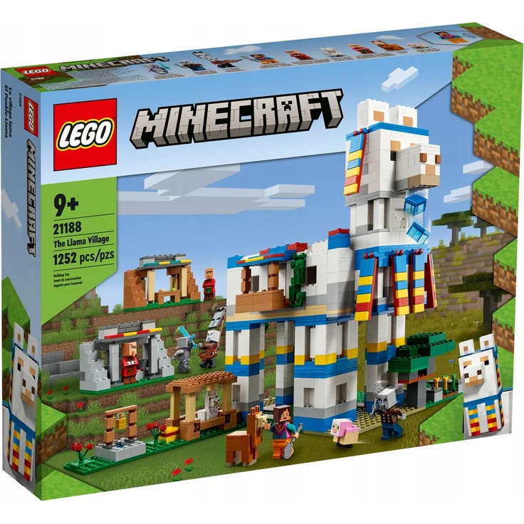 LEGO Minecraft 21188 'Das Lamadorf', 1252 Teile, ab 9 Jahren - Preisvergleich – Bild 4