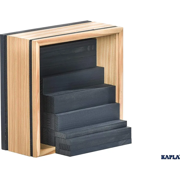 KAPLA® 40er Quadrate dunkelblau