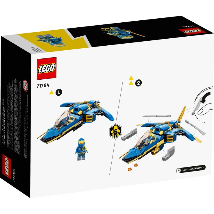 LEGO Ninjago 71784 'Jays Donner-Jet EVO', 146 Teile, ab 6 Jahren – Bild 4