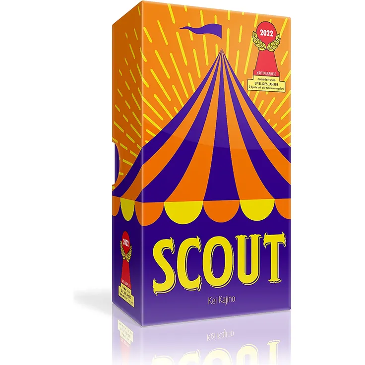 Oink Games 'Scout (deutsch)' Kartenspiel, ab 9 Jahren, 2-5 Spieler, ca. 20 min Spielzeit