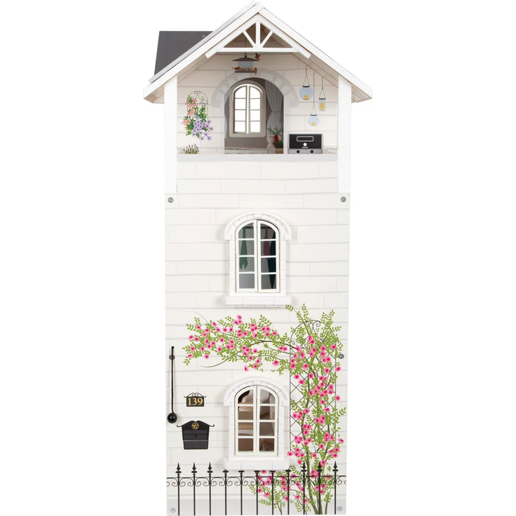 Small Foot 11802 'Puppenhaus Stadtvilla', ab 3 Jahren, 63 x 32 x 76 cm, aus Holz – Bild 3
