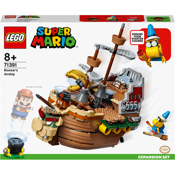 LEGO Super Mario 71391 'Bowsers Luftschiff - Erweiterungsset', 1152 Teile, ab 8 Jahren – Bild 3