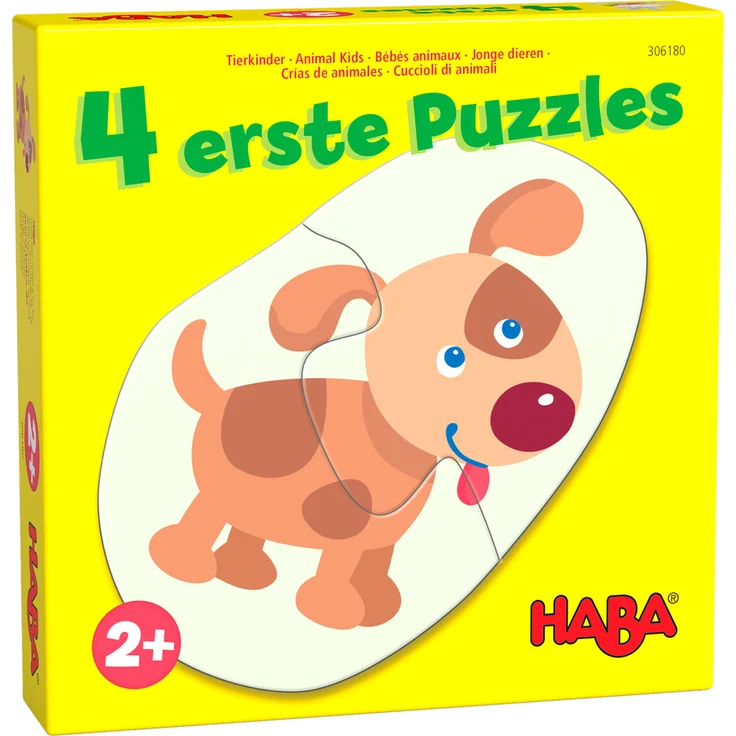 HABA 4 erste Puzzles – Tierkinder – Bild 1