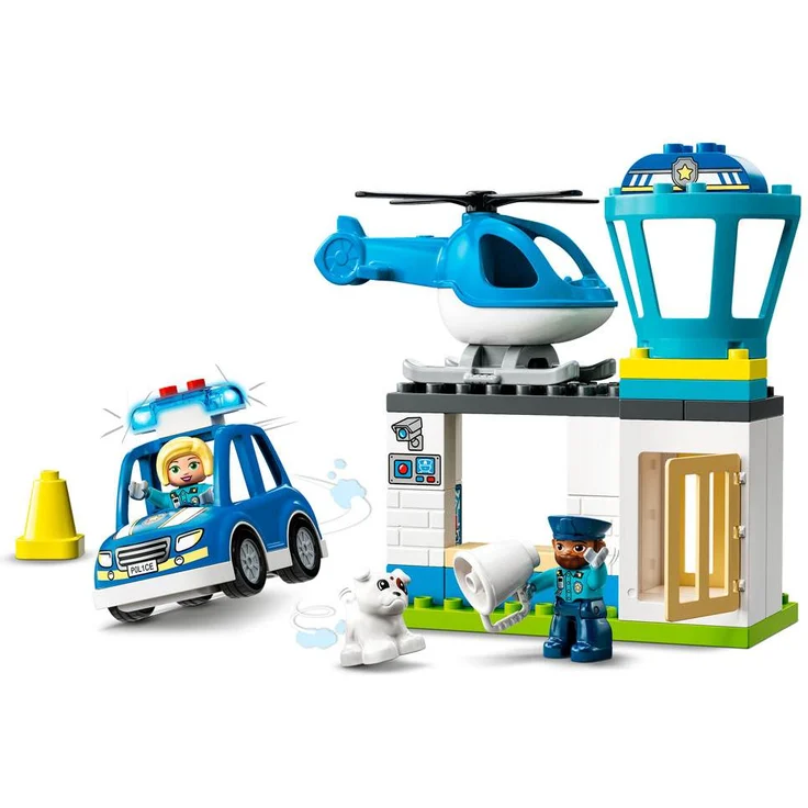 LEGO DUPLO 10959 'Polizeistation mit Hubschrauber', 40 Teile, ab 2 Jahren – Bild 3