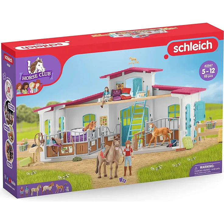 Schleich Horse Club 42567 'Reiterhof', ab 5 Jahren, 56 Teile