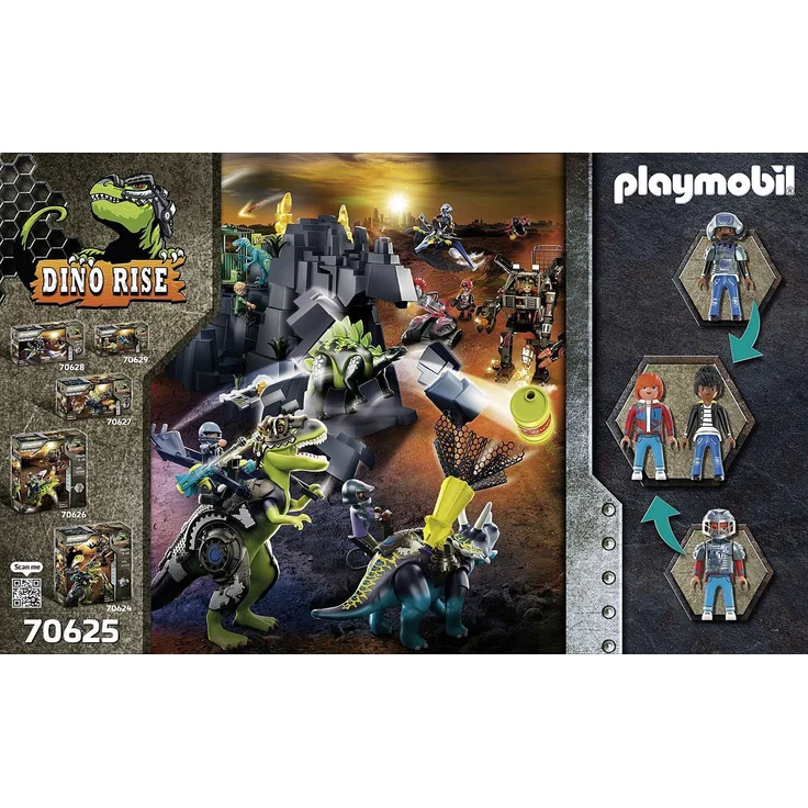 Playmobil Dino Rise 70625 'Spinosaurus: Doppelte Verteidigungs-Power', 46 Teile, ab 5 Jahren – Bild 4