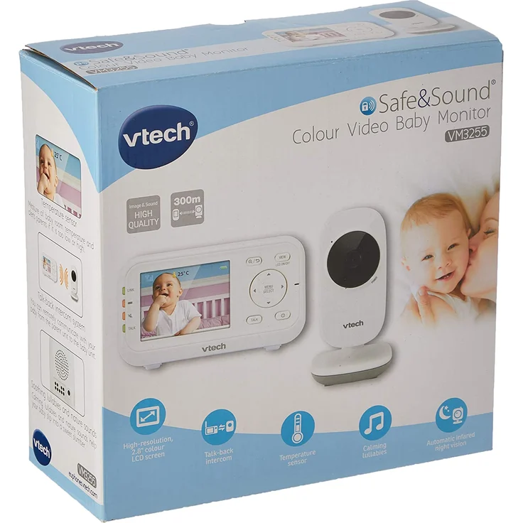 VTech 'VM3255' Video-Babyphone, Farbdisplay – Bild 2