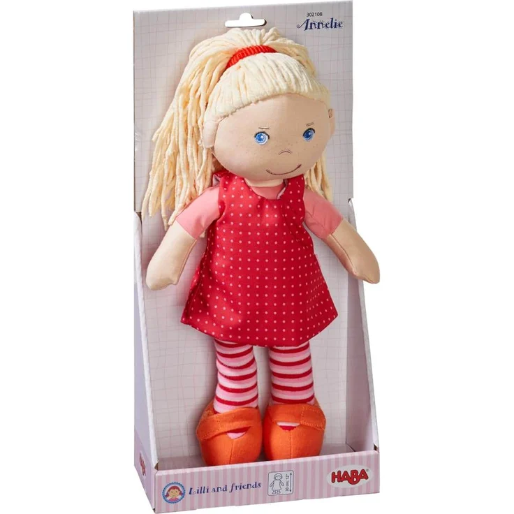 HABA 'Puppe Annelie', 30 cm, ab 1,5 Jahren – Bild 3