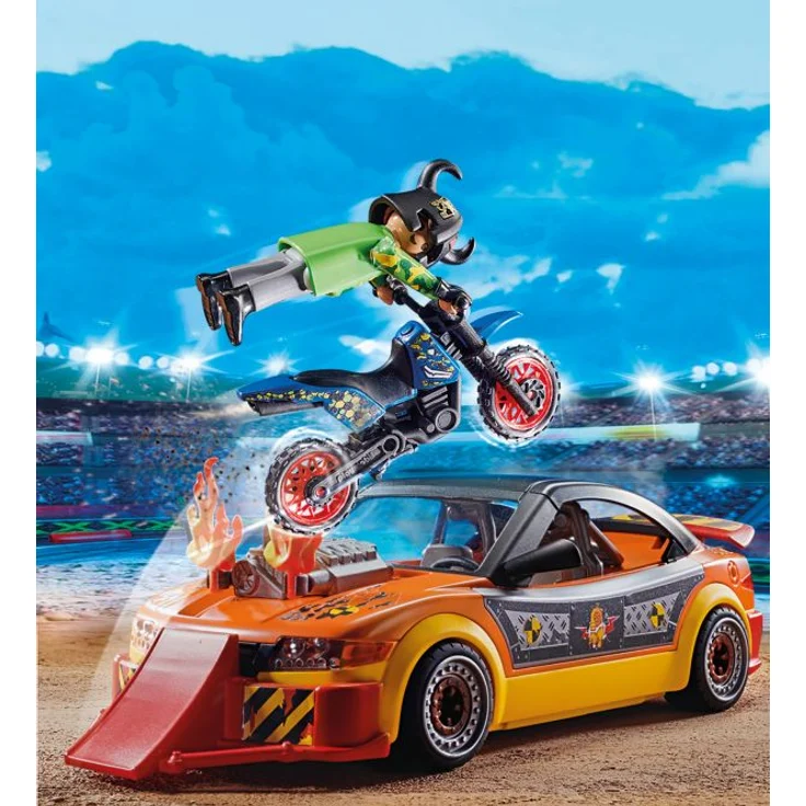 Playmobil Stuntshow 70551 'Stuntshow Crashcar', 60 Teile, ab 4 Jahren - Preisvergleich – Bild 3