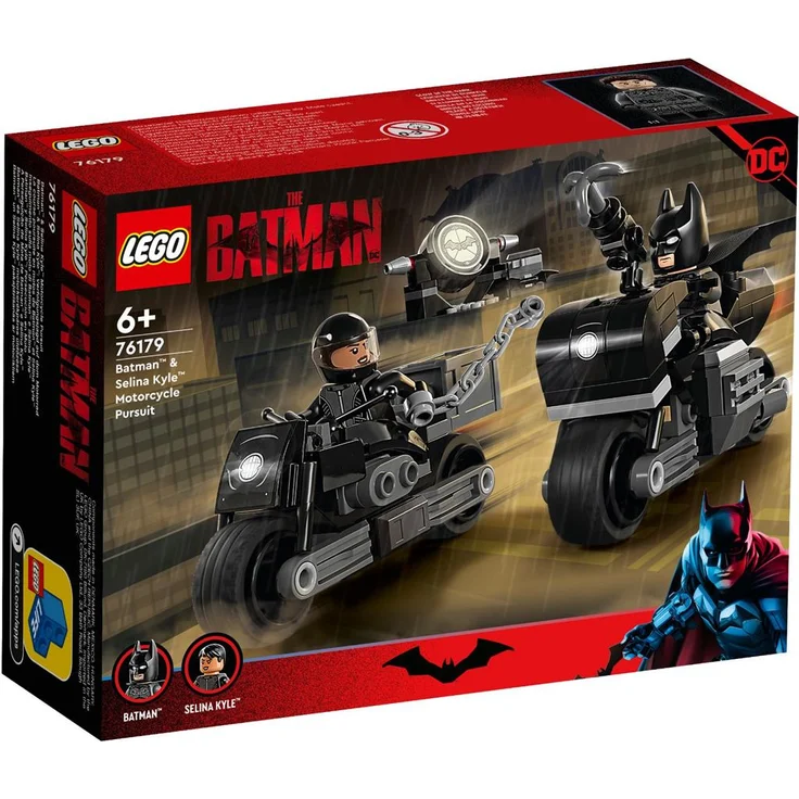 LEGO DC 76179 'Batman & Selina Kyle: Verfolgungsjagd auf dem Motorrad', 149 Teile, ab 6 Jahren – Bild 4
