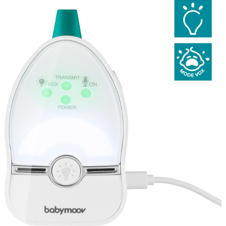 Babymoov 'EASY CARE' Babyphone, Digital Green Technologie (strahlungsarm), 500 m Reichweite – Bild 4
