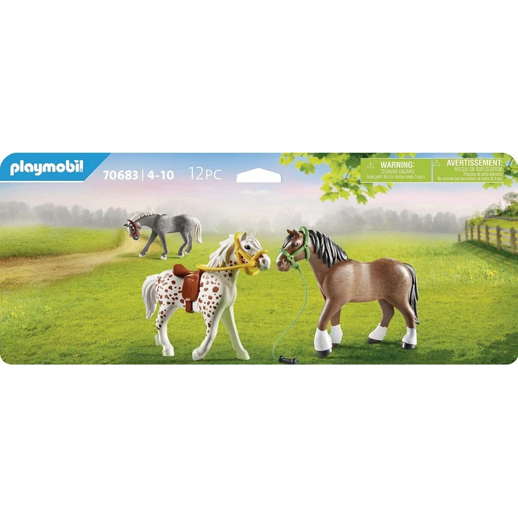 Playmobil Country 70683 '3 Pferde', 12 Teile, ab 4 Jahren – Bild 3