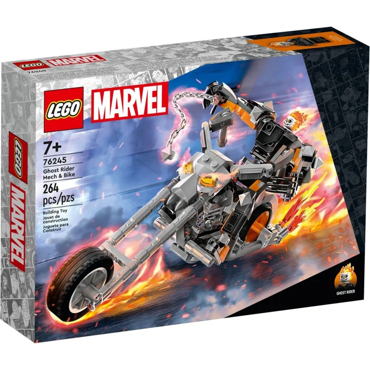 LEGO Marvel 76245 'Ghost Rider mit Mech & Bike', 264 Teile, ab 7 Jahren – Bild 4