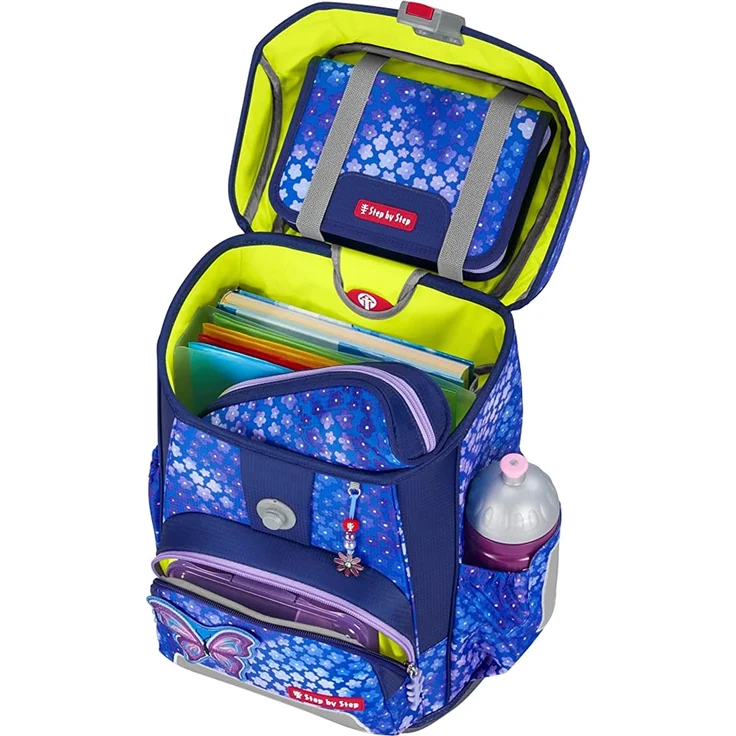 Step by Step Cloud 'Butterfly Maja' Anfängerranzen Set 5tlg., 19 Liter, Blau – Bild 3