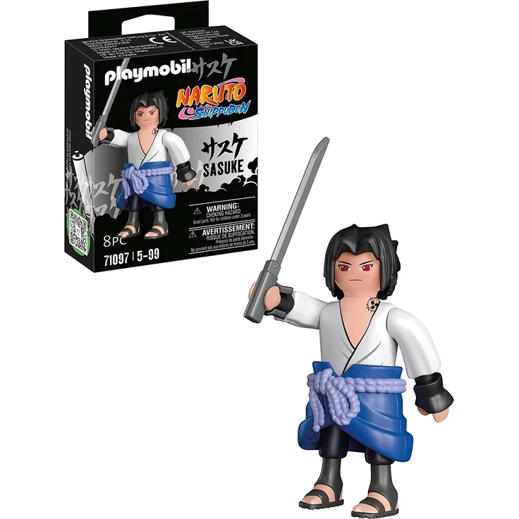 PLAYMOBIL Naruto 71097 'Sasuke', 8 Teile, ab 5 Jahren – Bild 1
