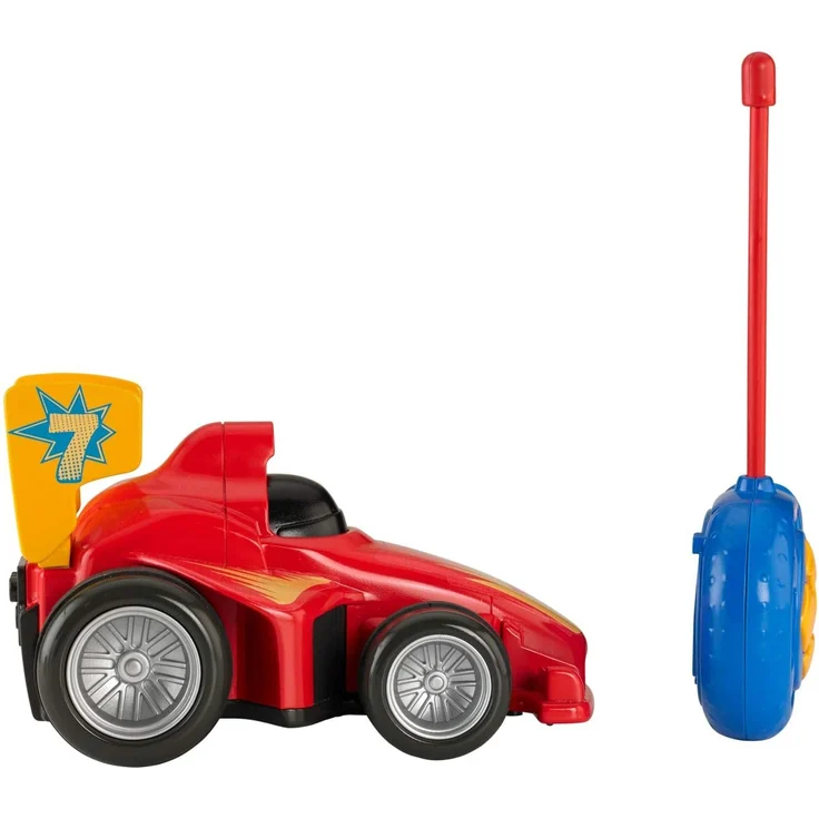 Fisher Price GVY94 - Fernlenkflitzer, ferngesteuertes Auto in rot, Motorikspielzeug mit Fernbedienung, Kinder Spielzeugauto ab 3 Jahren – Bild 3