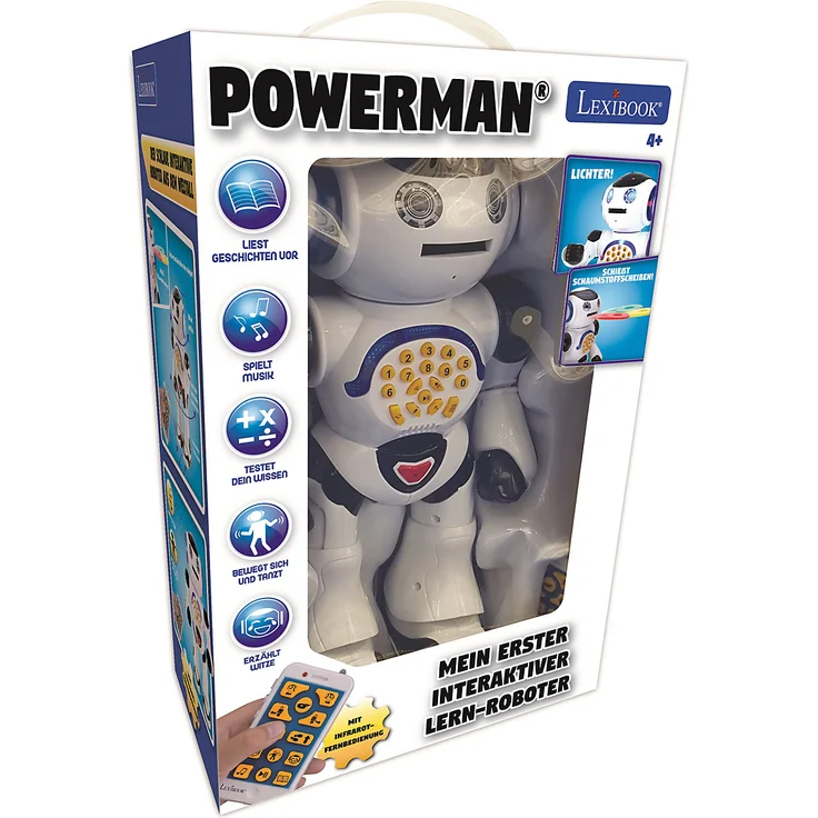 Lexibook 'Powerman Interaktiver Lern-Roboter' mit einer Vielzahl an Funktionen – Bild 3