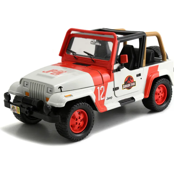 Jurassic Park 1992 Jeep Wrangler 1:24