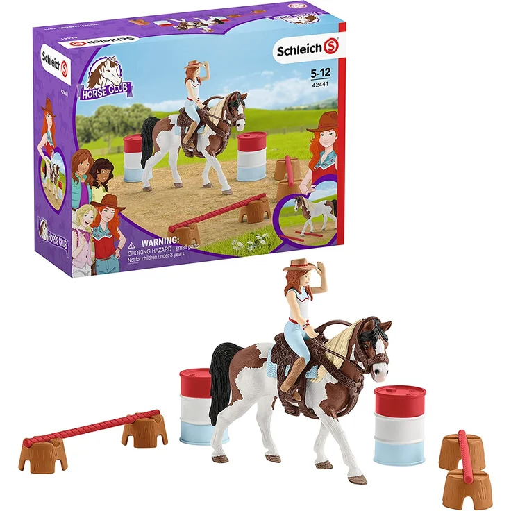 Schleich Horse Club 42441 'Hannahs Western-Reitset', ab 5 Jahre, 12 Teile - Preisvergleich – Bild 1