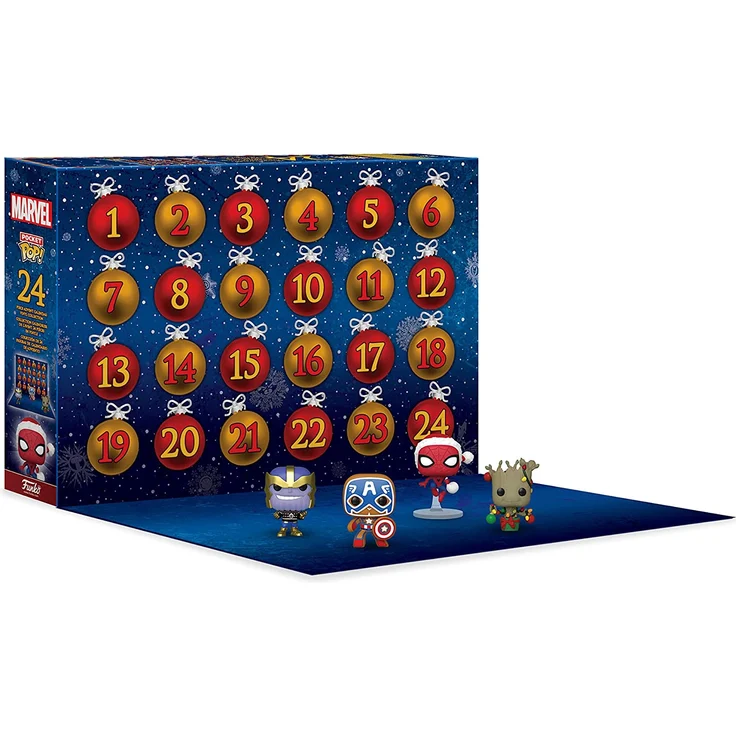 Funko 62093 'MARVEL HOLIDAY ADVENT CALENDAR 2022', 24 Figuren, ab 3 Jahren – Bild 3