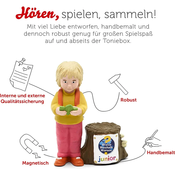 Tonies Wieso? Weshalb? Warum? junior 'Der Wald', Hörfigur mit 30 Minuten Spielzeit, ab 3 Jahren – Bild 5
