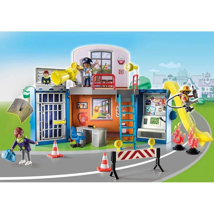 Playmobil DUCK ON CALL 70830 'Mobile Einsatzzentrale', 80 Teile, ab 3 Jahren – Bild 2