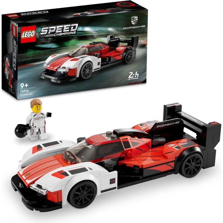 LEGO Speed Champions 76916 'Porsche 963', 280 Teile, ab 9 Jahren – Bild 1