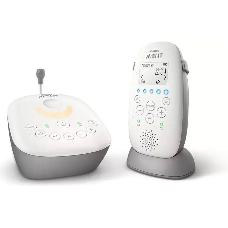 Philips Avent SCD733/26 Babyphone, DECT-Technologie, Eco-Mode, 18 Std. Laufzeit, 330 m Reichweite – Bild 1