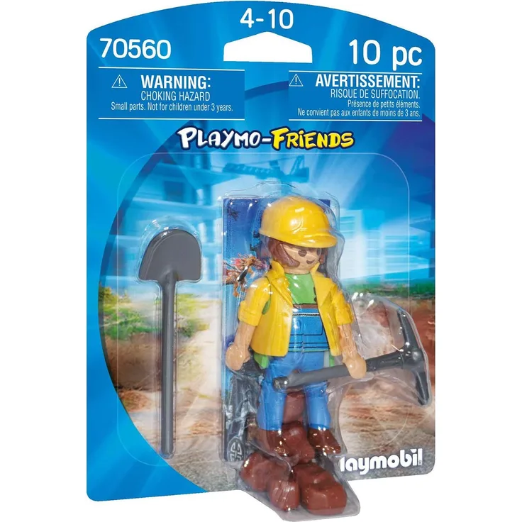 Playmobil Playmo-Friends 70560 'Bauarbeiter', 10 Teile, ab 4 Jahren
