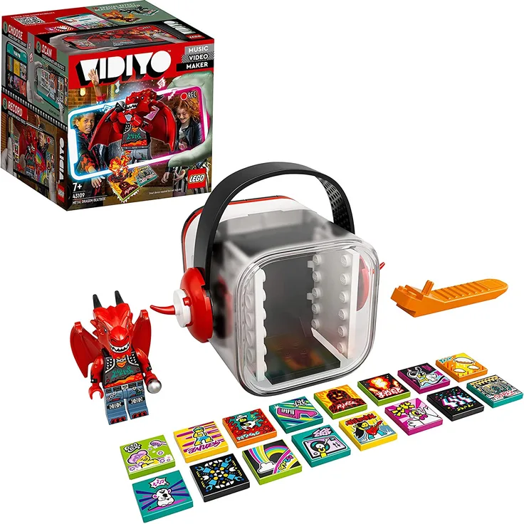 LEGO VIDIYO 43109 'Metal Dragon BeatBox', 86 Teile, ab 7 Jahren