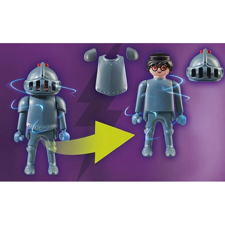 Playmobil SCOOBY-DOO! 70709 'Abenteuer mit Black Knight', 28 Teile, ab 5 Jahren – Bild 5