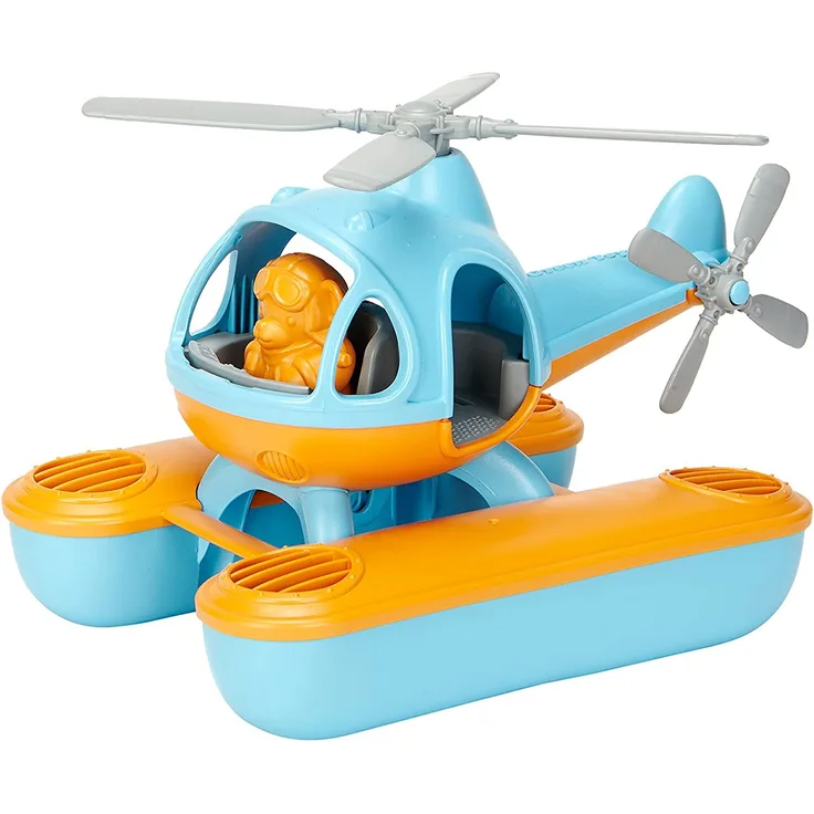 GREENTOYS - Wasser-Hubschrauber blau/orange