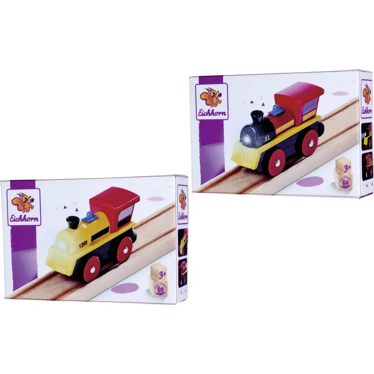 EH Bahn, Batt. Lokomotive, 2-sort., 1x Stück, zufällige Farbauswahl