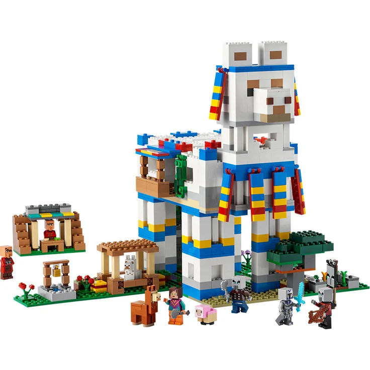 LEGO Minecraft 21188 'Das Lamadorf', 1252 Teile, ab 9 Jahren - Preisvergleich – Bild 2