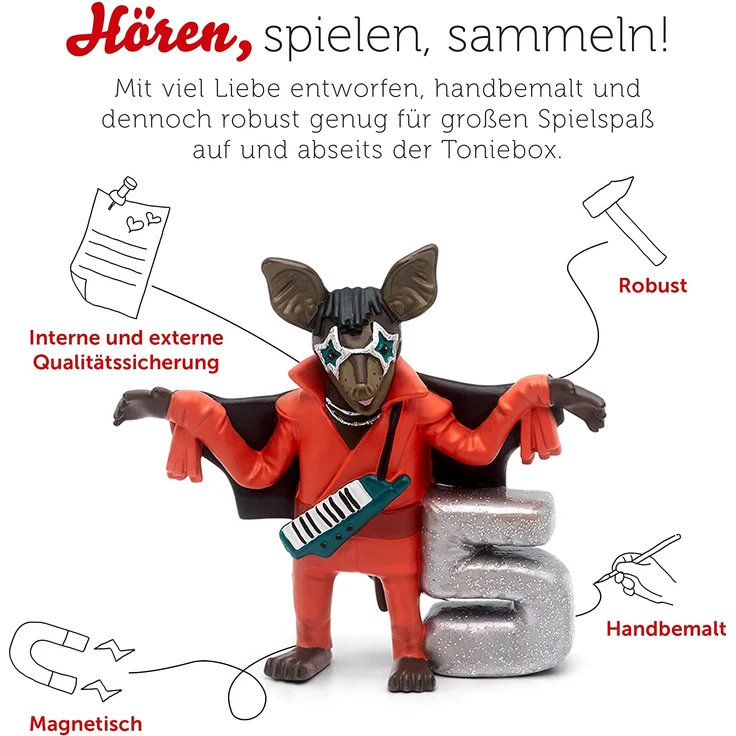 Tonies 'Unter meinem Bett 5' Hörfigur mit 57 Minuten Spielzeit, ab 3 Jahren – Bild 5