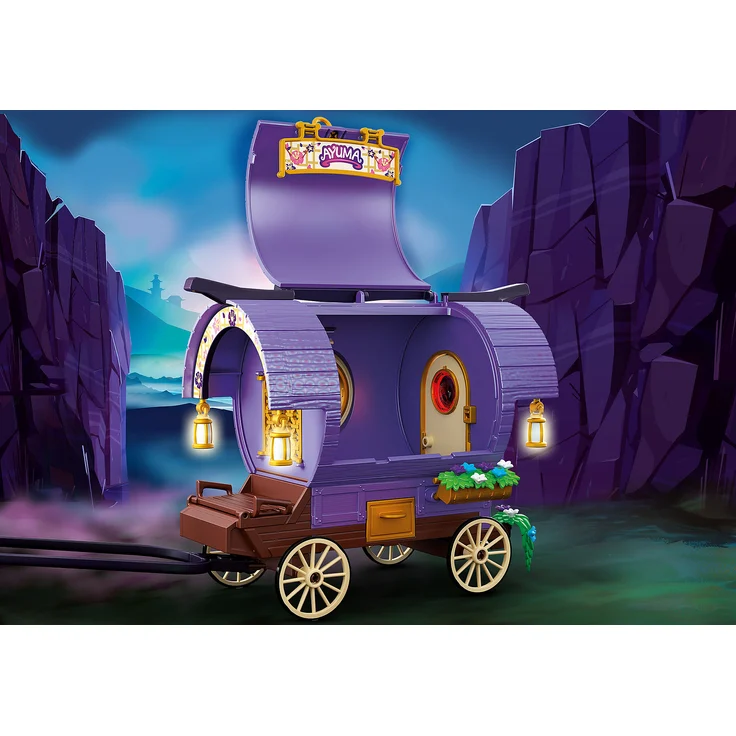 Playmobil Ayuma 71031 'Feen Kutsche mit Phoenix', 105 Teile, ab 7 Jahren – Bild 5