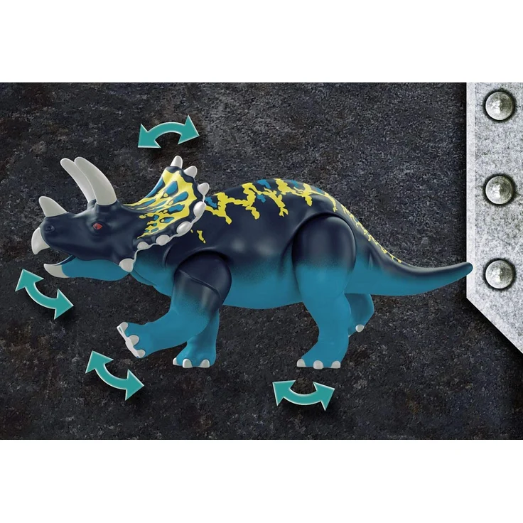 Playmobil Dino Rise 70627 'Triceratops: Randale um die legendären Steine', 40 Teile, ab 5 Jahren – Bild 5
