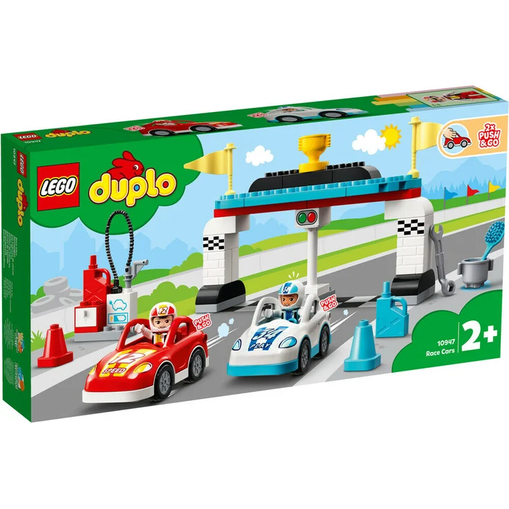 LEGO DUPLO 10947 'Rennwagen', 44 Teile, ab 2 Jahren – Bild 3